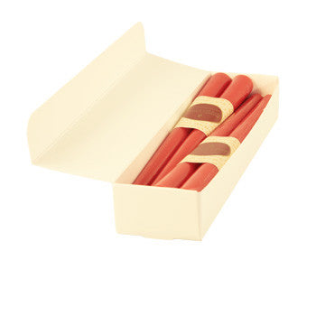 Honey Candles - Taper Pairs 12in Case of 4 - 13 colours by Honey Candles - Ebambu.ca natural health product store - free shipping <59$