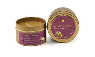 Honey Candles - Essential Tins by Honey Candles - Ebambu.ca natural health product store - free shipping <59$