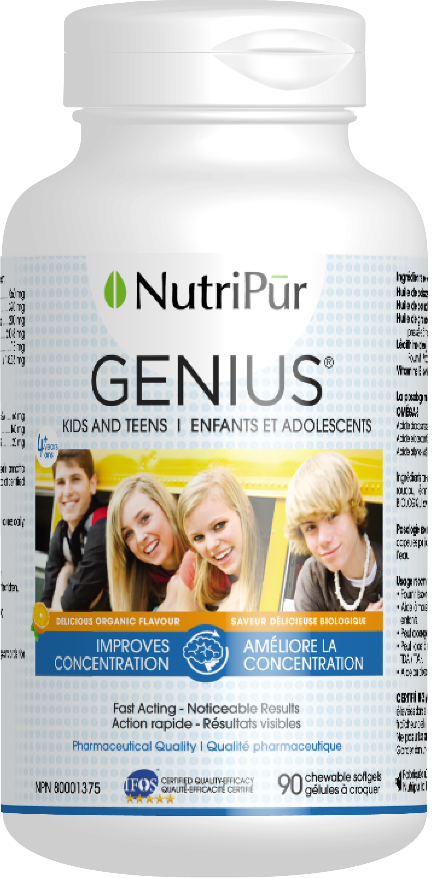 GENIUS Kids & Teens - Chewable & Liquid