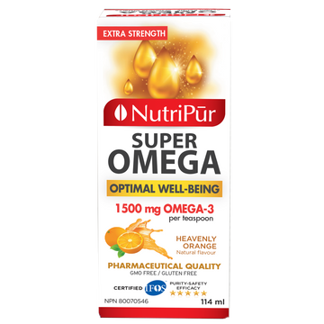 Nutripur Super Omega 114 ml by Nutripur - Ebambu.ca natural health product store - free shipping <59$