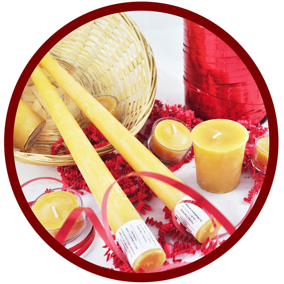 Year round essentials by Honey Candles - Ebambu.ca natural health product store - free shipping <59$