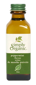 Simply Organic - Peppermint Flavor 2oz