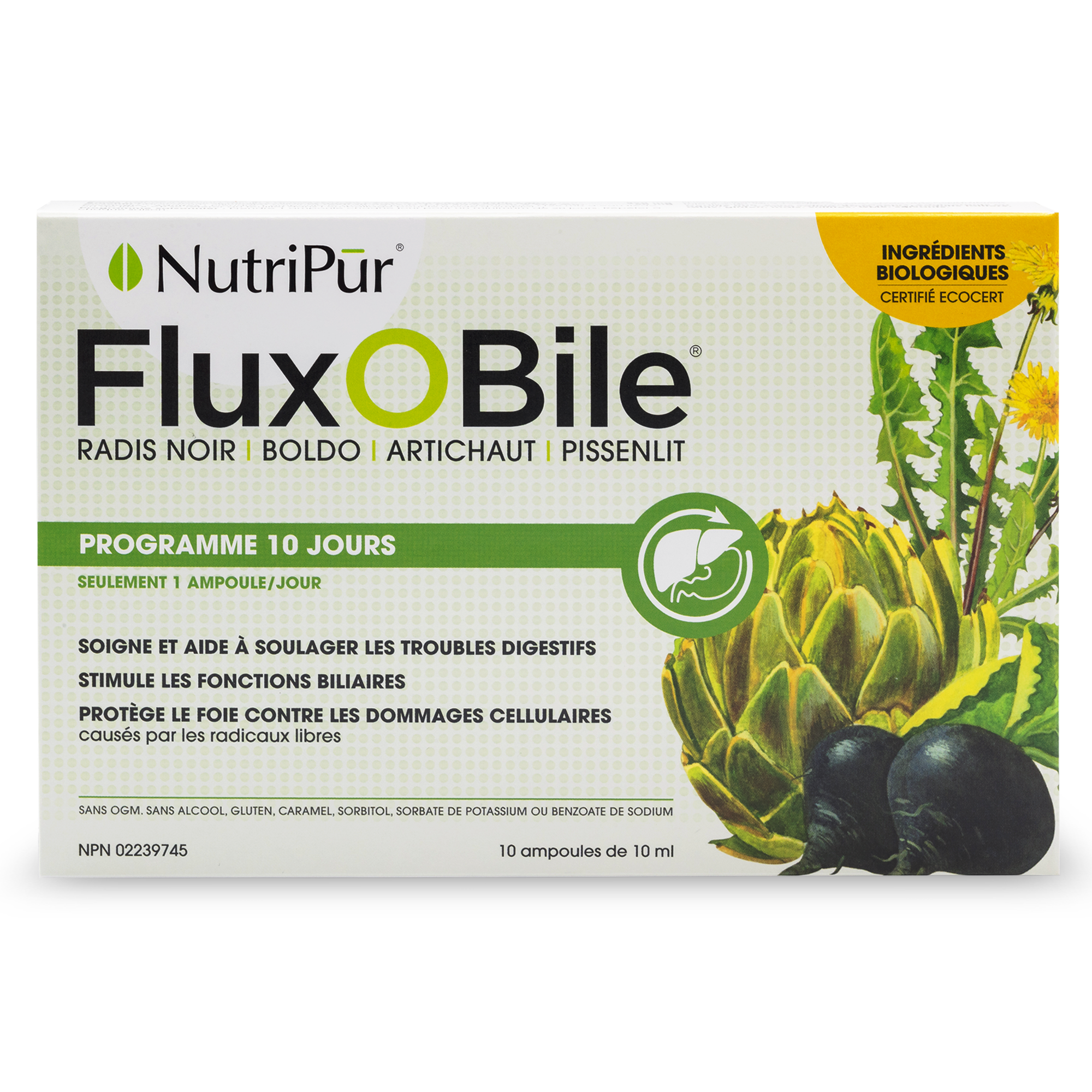 Fluxobile - Nutripur - Detox du corps - cure du foie