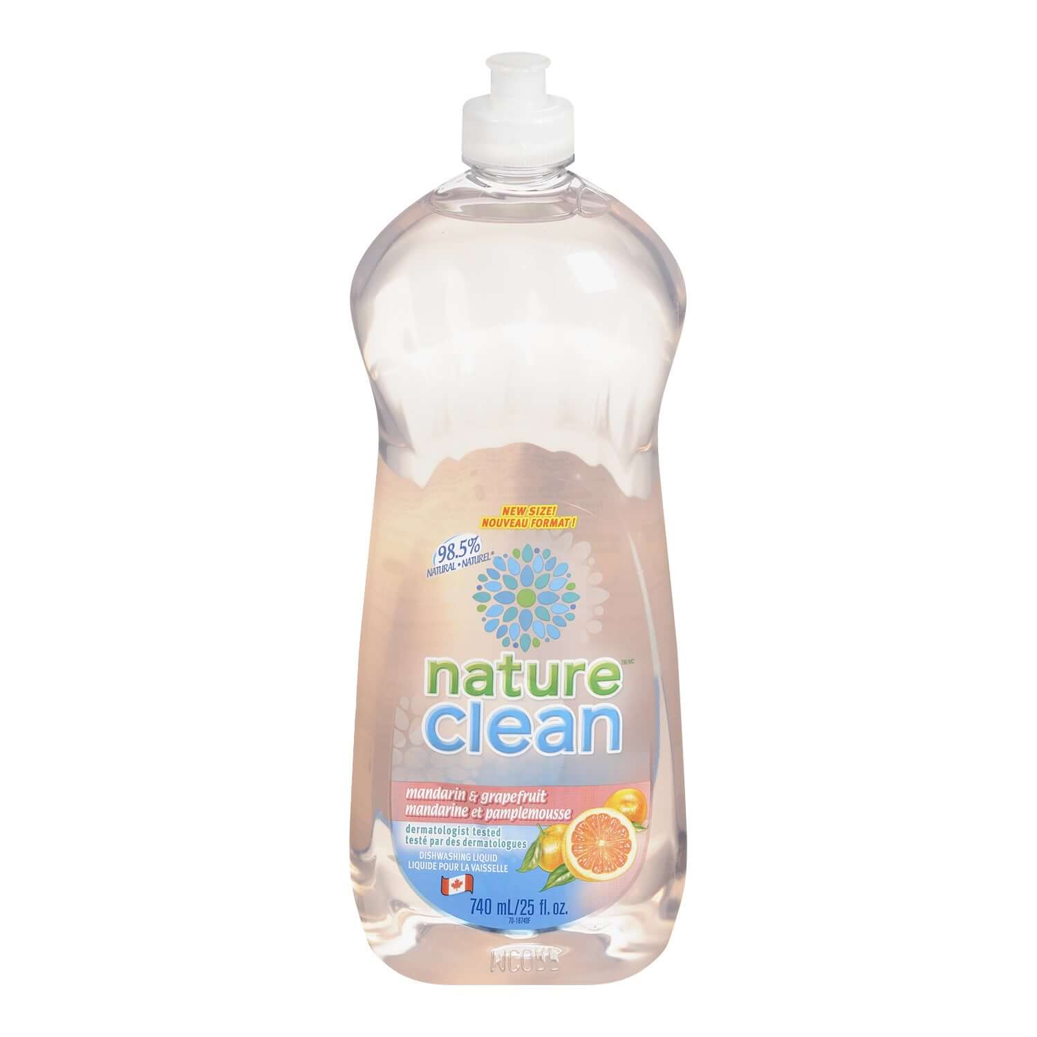 Nature Clean Dishwashing Liquid 740 ml by Nature Clean - Ebambu.ca natural health product store - free shipping <59$ 