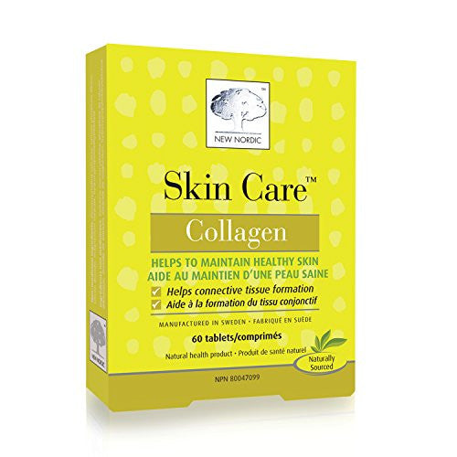 New Nordic Skin Care Collagen 60 tabs by New Nordic - Ebambu.ca natural health product store - free shipping <59$ 