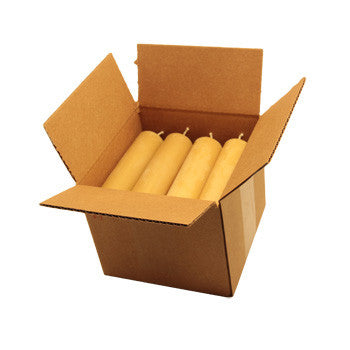 Honey Candles - 6 Inch Column Case of 12 by Honey Candles - Ebambu.ca natural health product store - free shipping <59$ 