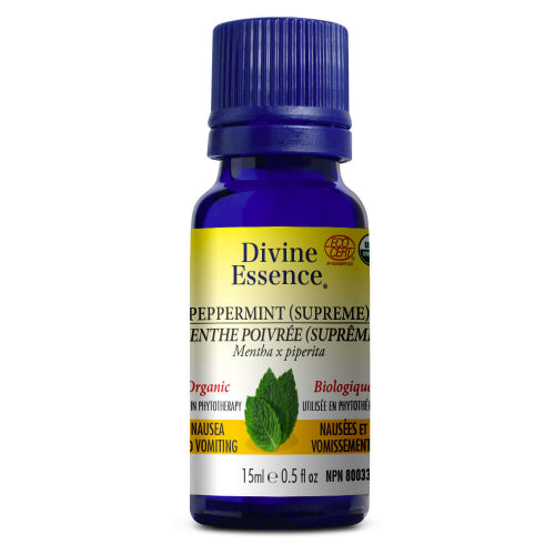 Divine Essence - Essential Oils - Peppermint (Organic) - Ebambu.ca free delivery >$59