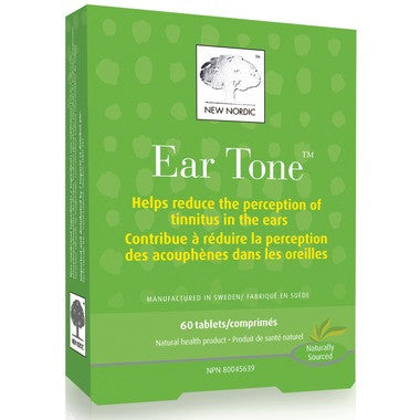 New Nordic Ear Tone 30 tabs by New Nordic - Ebambu.ca natural health product store - free shipping <59$ 