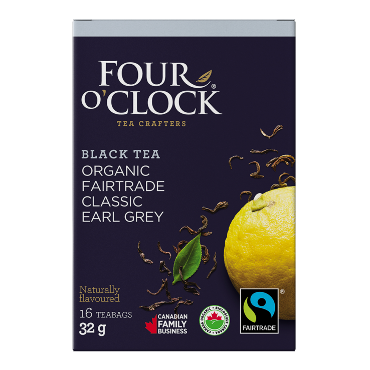 Four O´Clock - Earl Grey Black Tea 16 Bags - Ebambu.ca free delivery >59$