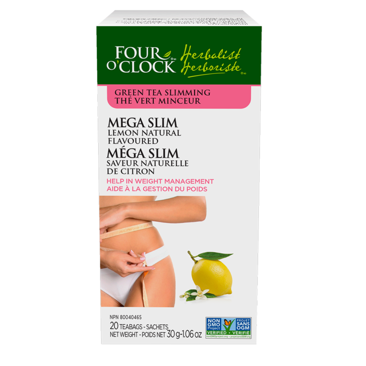 Four O´Clock - Mega Slim 20 Bags Lemon - Ebambu.ca free delivery >59$