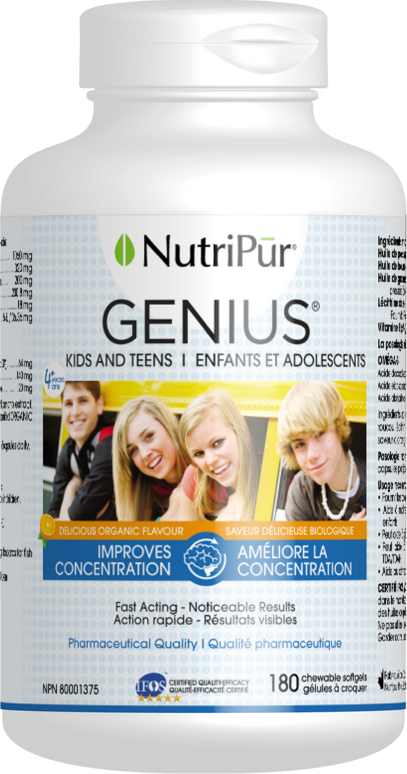 GENIUS Kids & Teens - Chewable & Liquid