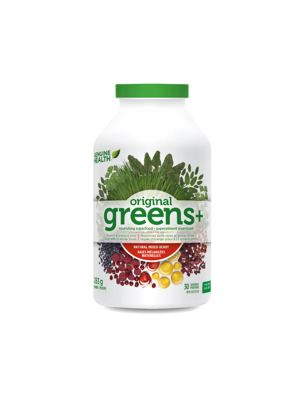 Genuine Health greens+ Mixed Berry