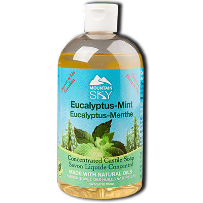 Mountain Sky Liquid Castile Soap by Mountain Sky - Ebambu.ca natural health product store - free shipping <59$ 