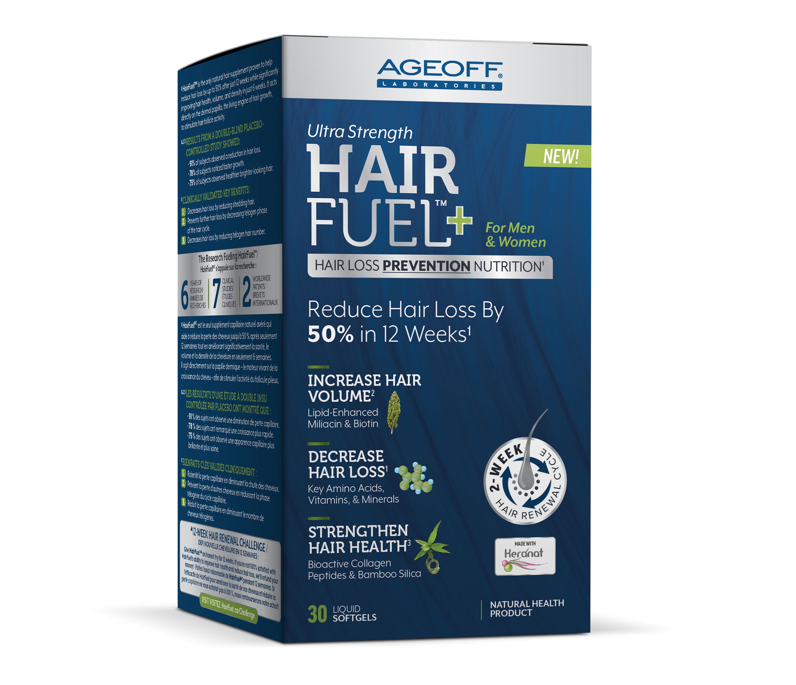 Nuvocare - Age Off Hairfuel 30 softgels by Nuvocare - Ebambu.ca natural health product store - free shipping <59$ 