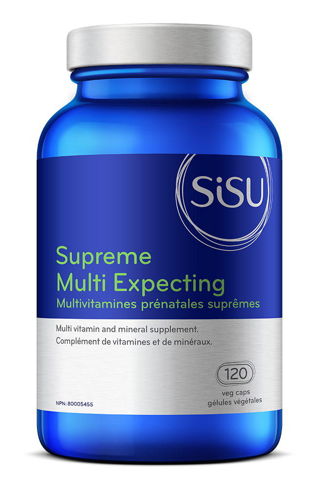 Sisu - Supreme Multi Expecting 120 gel caps - Ebambu.ca free delivery >59$