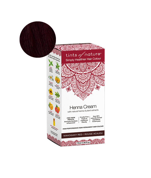 Tints of Nature - Henna Cream Mahogany Red