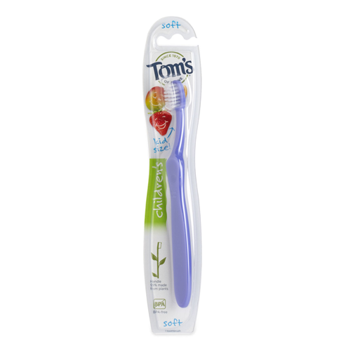 Tom's of Maine - Children Toothbrush - Extra Soft  - 1 Unit - Ebambu.ca free delivery >59$