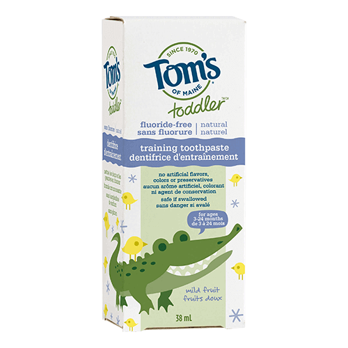 Tom's of Maine - Toddler Training Toothpaste - Ebambu.ca free delivery >59$