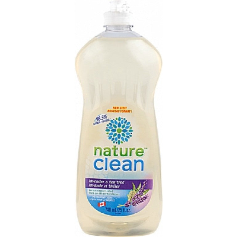 Nature Clean Dishwashing Liquid 740 ml by Nature Clean - Ebambu.ca natural health product store - free shipping <59$ 