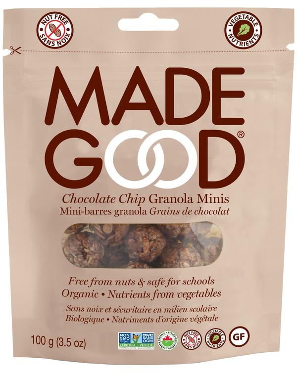 MadeGood - Chocolate Chips granola minis